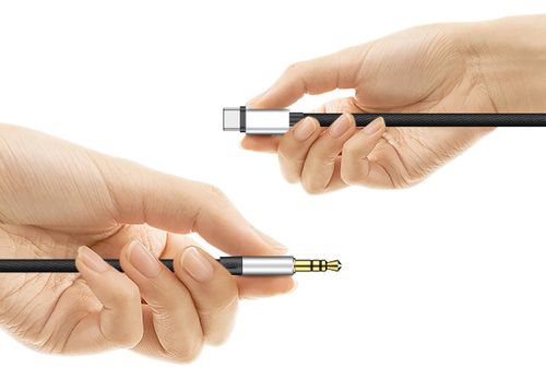 Kabel audio AUX Type C mini jack 3.5 Baseus L38 na Arena.pl