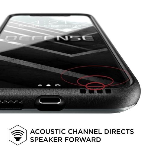 Pancerne etui iPhone Xs X (Drop test 4m) (Black) na Arena.pl