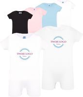 kombinezon niemowlęcy krótkie rękawy TWÓJ HAFT LOGO firmowa reklamowa