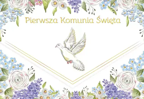 Karnet A5 Komunijny, Gołąb Majowy na Arena.pl