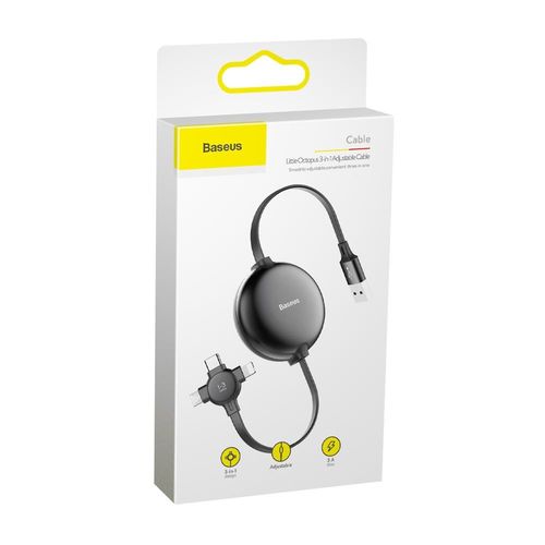 Kabel USB-C + micro USB + lightning 3w1 Baseus 3A na Arena.pl