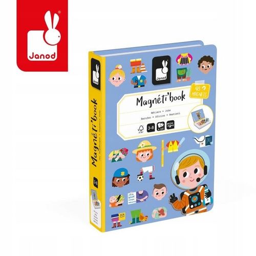 Magnetyczna układanka Zawody Magnetibook, Janod na Arena.pl