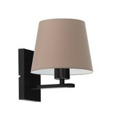 Czarny kinkiet na przedpokój HVAR