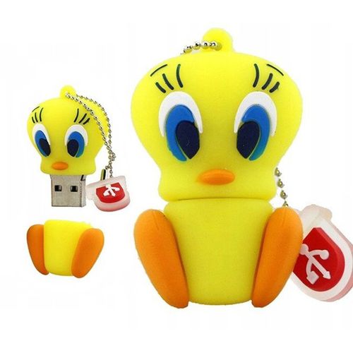 PENDRIVE USB SZYBKI FLASH DRIVE ULTRA PAMIĘĆ ZAWIESZKA PREZENT TWEETY 64GB na Arena.pl