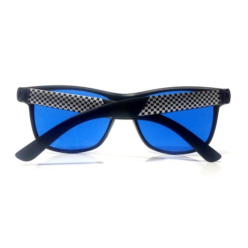 Okulary wayfarery NERDY kujonki - TAXI BLUE na Arena.pl
