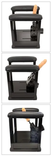 the banger sit-on-me - zaawansowana maszyna intymna z nakładką tpe 18 cm na Arena.pl