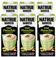 Natrue Barista Oat Pistachio Drink Gluten Free, napój owsiany pistacjowy bezglutenowy 6x1l