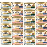 Gourmet Gold MIX SMAKÓW Mus Karma dla kota 24 x 85g