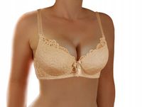 Koronkowa braletka Biustonosz MAX PUSH UP B 75 Kolory