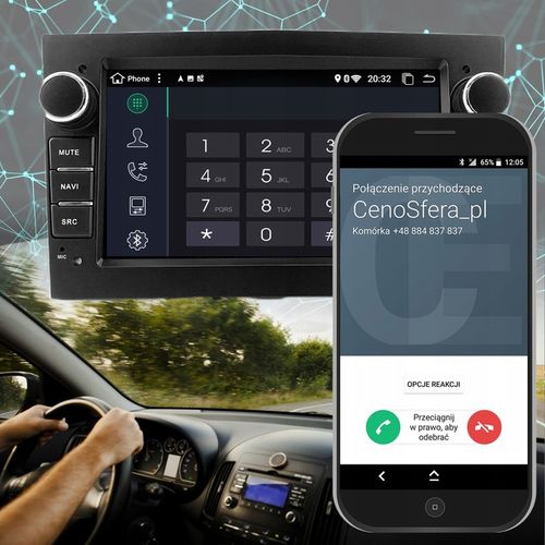 RADIO OPEL ASTRA VECTRA ZAFIRA CORSA ANDROID 2DIN na Arena.pl