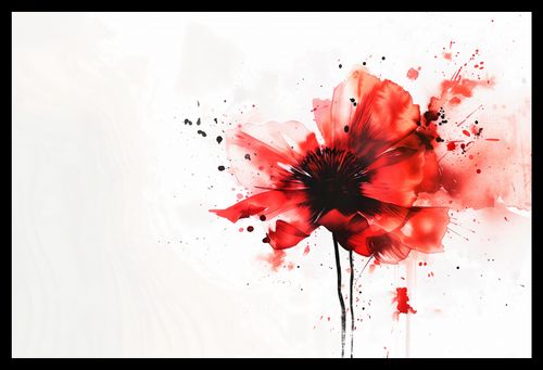 Plakat 45x30cm Płynna Akwarela na Arena.pl