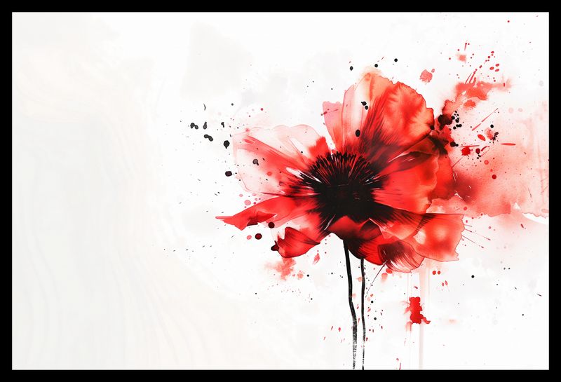 Plakat 45x30cm Płynna Akwarela zdjęcie 2