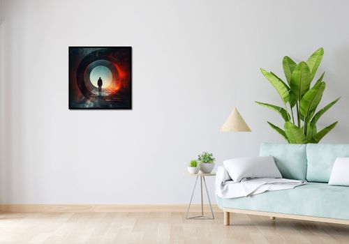 Plakat 60x60cm Portal do Świata na Arena.pl