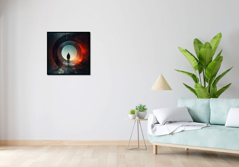 Plakat 60x60cm Portal do Świata zdjęcie 4