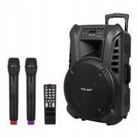 Głośnik Bluetooth KOLUMNA MIKROFON KARAOKE USB SD