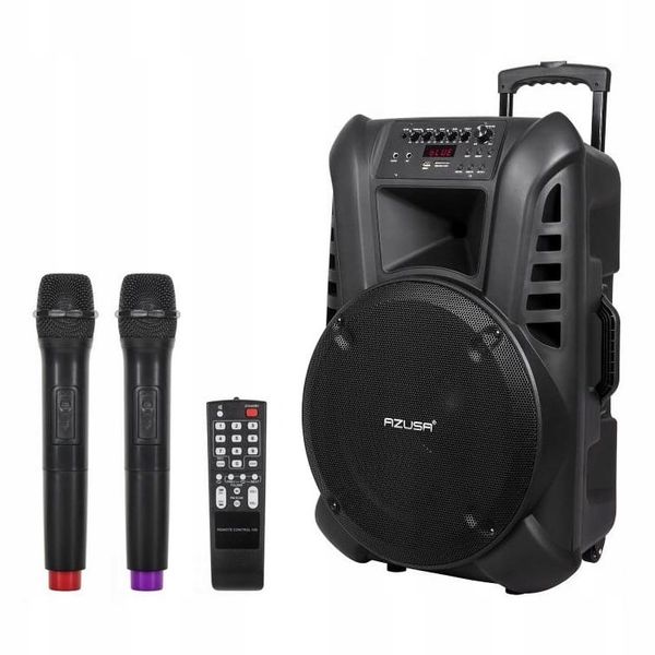 Głośnik Bluetooth KOLUMNA MIKROFON KARAOKE USB SD zdjęcie 1