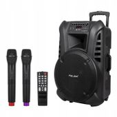 Głośnik Bluetooth KOLUMNA MIKROFON KARAOKE USB SD