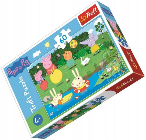 Puzzle 60 Wakacyjna Zabawa Peppa Pig 17326 na Arena.pl