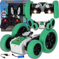 SAMOCHÓD AUTO RC KASKADERSKI +AKU DRIFT360° STUNT 4X4CAR TWISTER ZDALNYSTER