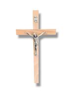 Krzyż Drewniany Jasno Brązowy 27 / 13,5 Cm 10508