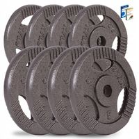 Zestaw OBCIĄŻEŃ ŻELIWNYCH 30KG talerze ŻELIWO nakład CIĘŻARY krążki METAL