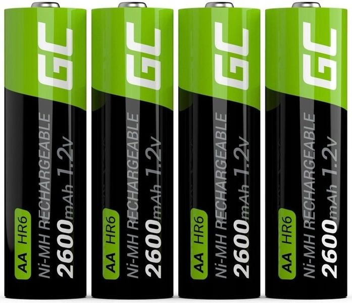 Green Cell 4x Akumulator AA HR6 2600mAh GR01 zdjęcie 2