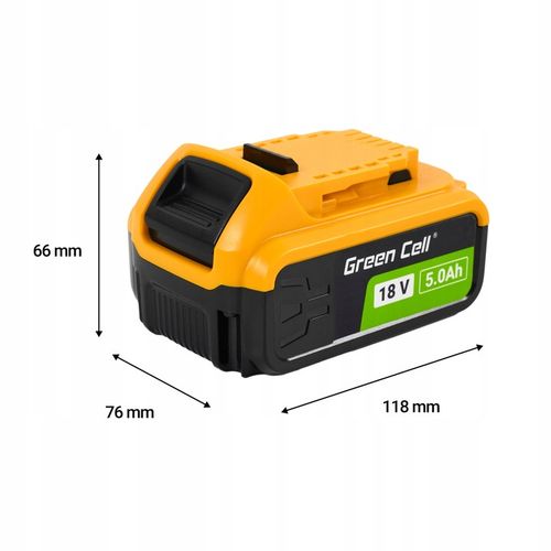 Green Cell Bateria Li-Ion do DeWalt XR 18V System Akumulator DCB184 5Ah na Arena.pl