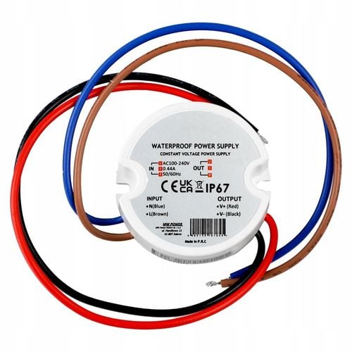 Zasilacz LED 12V 30W 2.5A Do Puszki Tranformator Dopuszkowy Do Taśm na Arena.pl