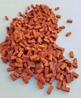 cegła modelarska, cegiełki, kpl 500 sztuk NOWOŚĆ