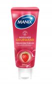 Żel Do Masażu Manix Jadalny Żel Do Ciała Truskawkowy Tubka 200 Ml