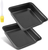 2 szt Blacha do pieczenia 22x22 forma kwadratowa non stick