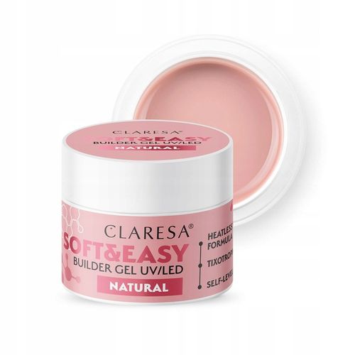 CLARESA Żel SOFT&EASY BUILDER GEL NATURAL 90G na Arena.pl
