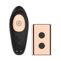 wibrator w kształcie c rosy gold z etui ładującym czarny