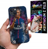 ETUI CASE DO IPHONE 14 - MBAPE PSG PIŁKARSKIE WZORY MESSI RONALDO