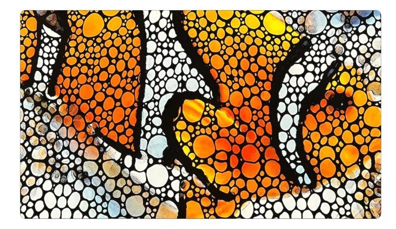 FLIPPER AQUARIUM MAT CLOWNFISH 75X45CM zdjęcie 1