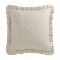 Poszewki dekoracyjne ozdobne na poduszkę 45x45 Molly z falbanką Kolory