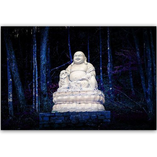 Obraz na płótnie - Canvas, Budda w lesie 60x40 na Arena.pl