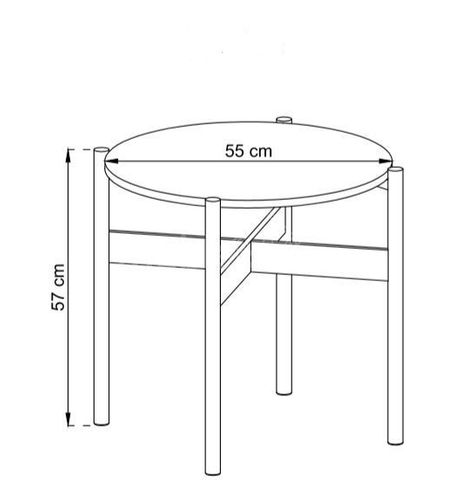 Ława BL55 BASIC stolik kawowy na Arena.pl