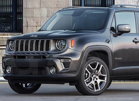 Jeep Renegade - Chromowane Listwy Grill Chrom Atrapy Zderzaka Tuning zdjęcie 4