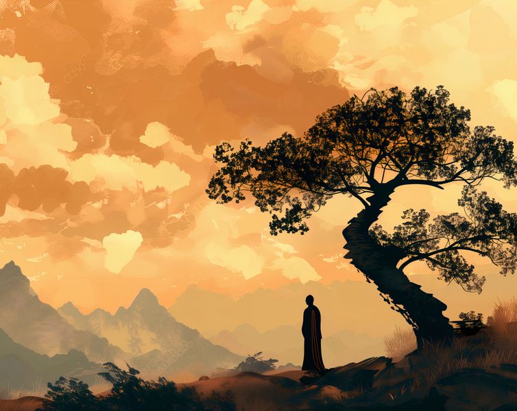 Plakat 76x60,5cm Zen zdjęcie 1