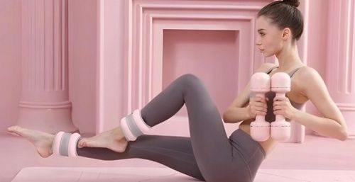 OBCIĄŻNIKI CIĘŻARKI NA KOSTKI NADGARSTKI RĘCE NOGI 2x1KG CIĘŻARKI FIT.ME na Arena.pl