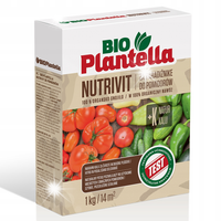 NAWÓZ PREPARAT DO POMIDORÓW PAPRYKI OGÓRKÓW CEBULI WARZYW BIO PLANTELLA 1KG