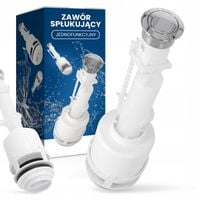 ZAWÓR SPUSTOWY SPŁUCZKI Uniwersalny Jednofunkcyjny PRZYCISK SPŁUKUJĄCY W T1