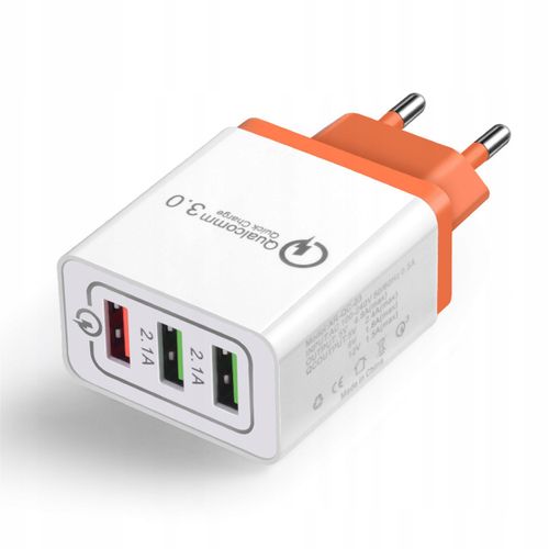 Oryginalna ŁADOWARKA TURBO Quick Charge 3.0 3xUSB FAST CHARGE na Arena.pl