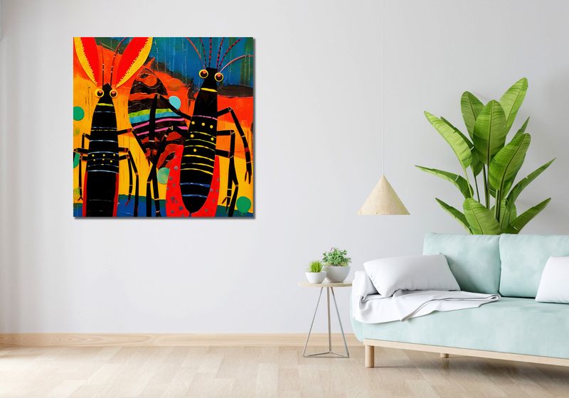 Obraz 100x100cm Taneczne Rytmiki zdjęcie 2