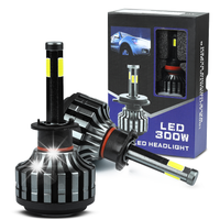 ŻARÓWKI LED H1 S6 COB 360° SUPER JASNE 16000lm AKTYWNE CHŁODZENIE