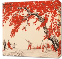 Obraz 60x60cm Piękno Prostoty Życia