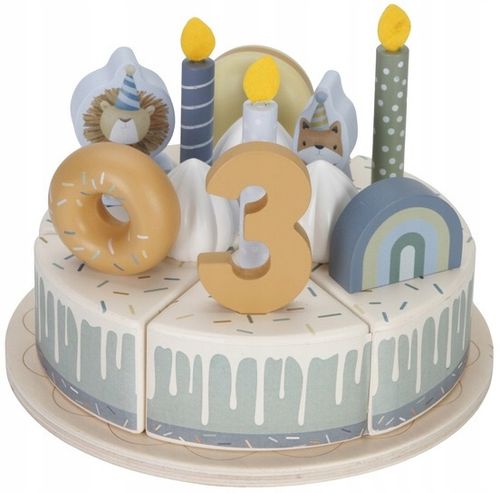 LITTLE DUTCH DREWNIANY TORCIK TORT URODZINOWY na Arena.pl