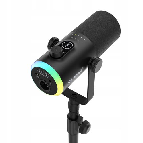 Mikrofon Mozos GM-ONE-BK dynamiczny mikrofon studyjny USB-C i XLR na Arena.pl