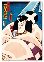 Plakat samuraj ronin japońskie plakaty 30x40 cm